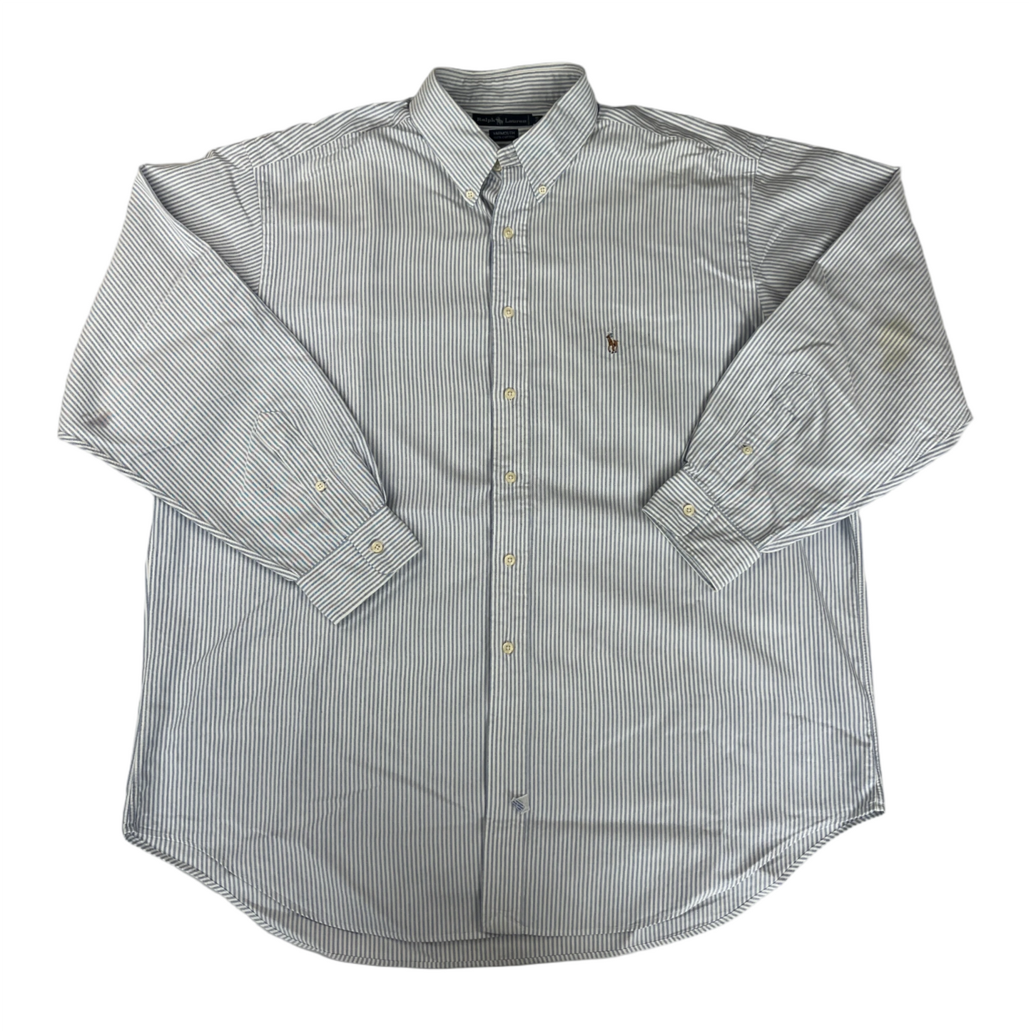 Ralph Lauren vintage striped blueshirt