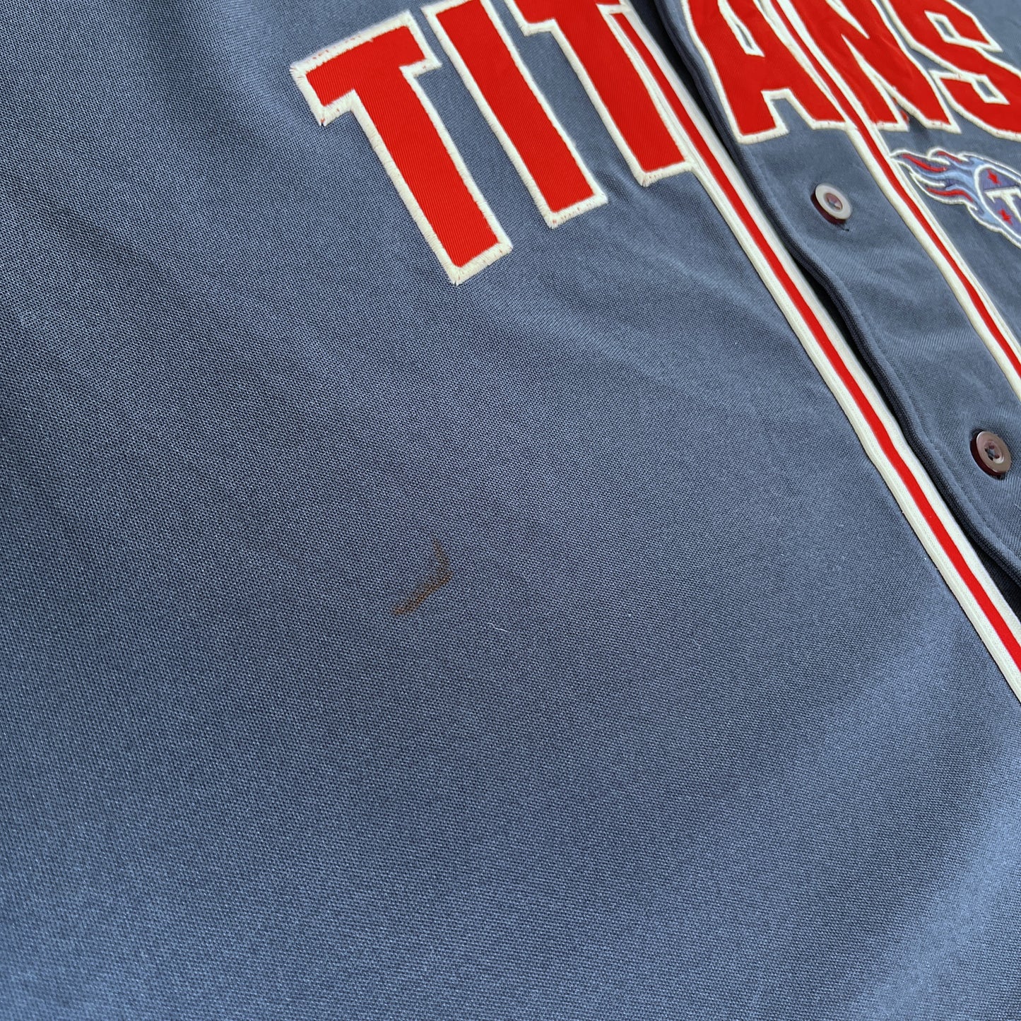 Tennessee Titans Navy & Red Football Jersey