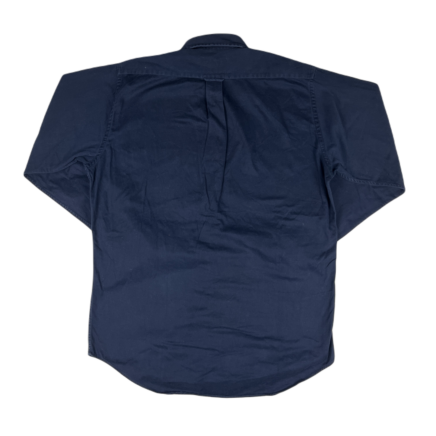 blue vintage oversized blue shirt