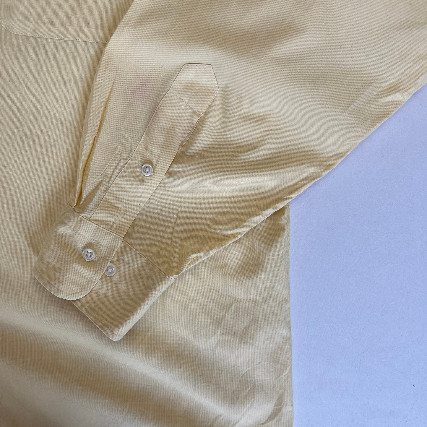 Ralph Lauren Vintage Pastel Yellow Shirt