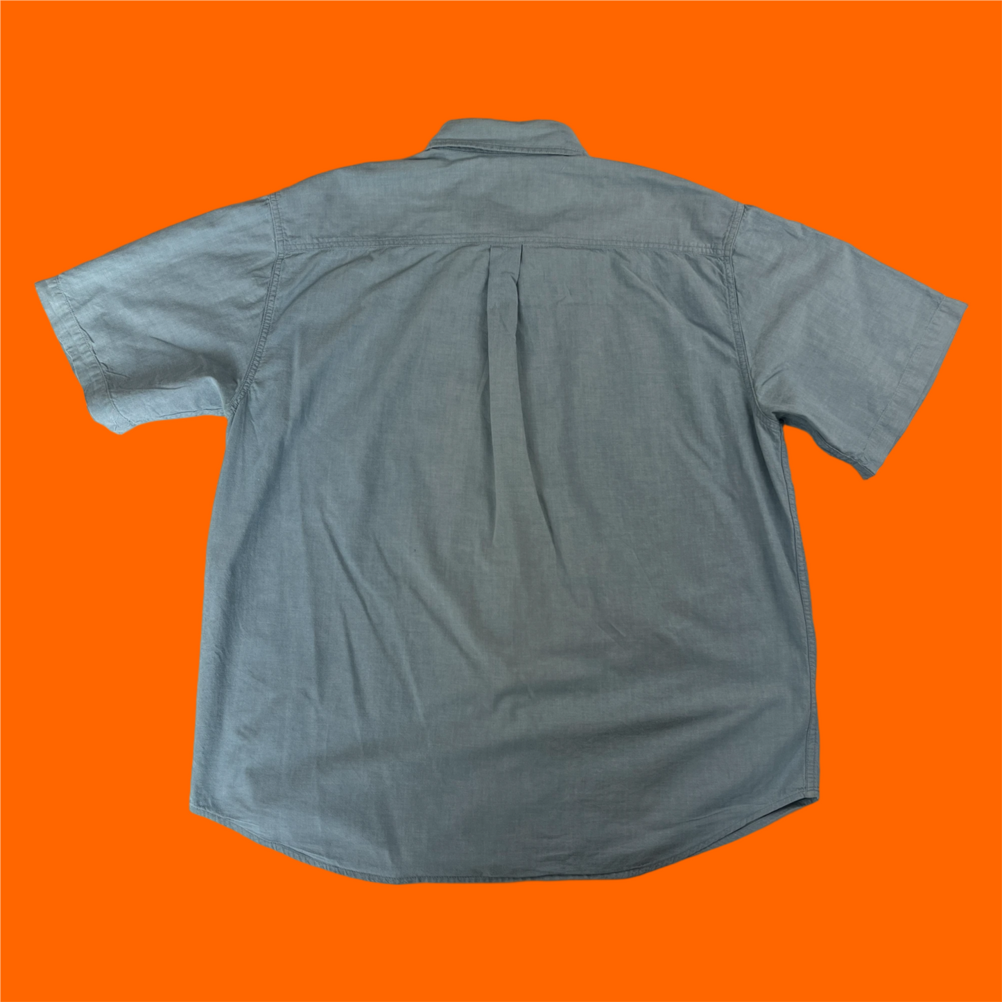 carhartt vintage short sleeve blue shirt