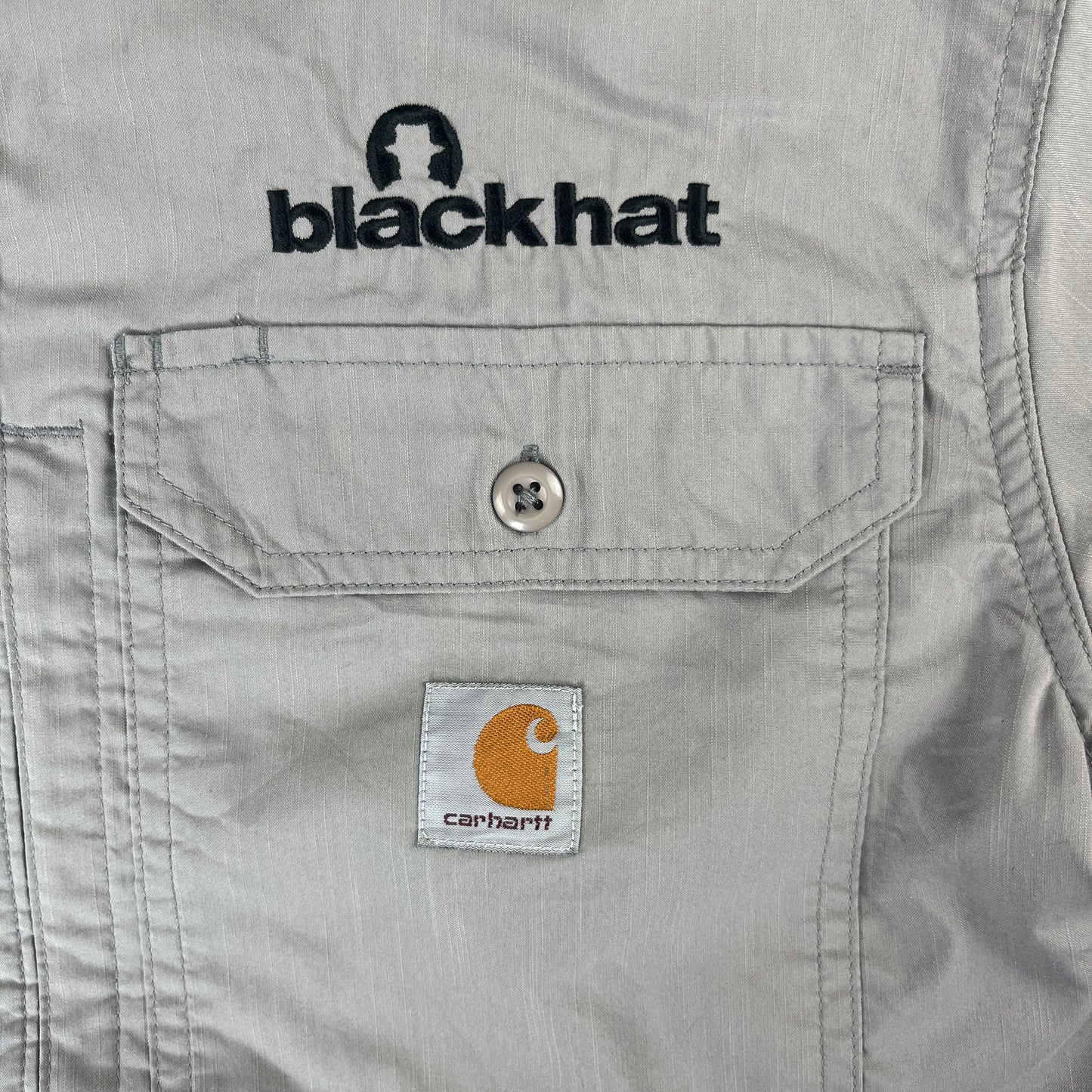 carhartt grey workwear shirt