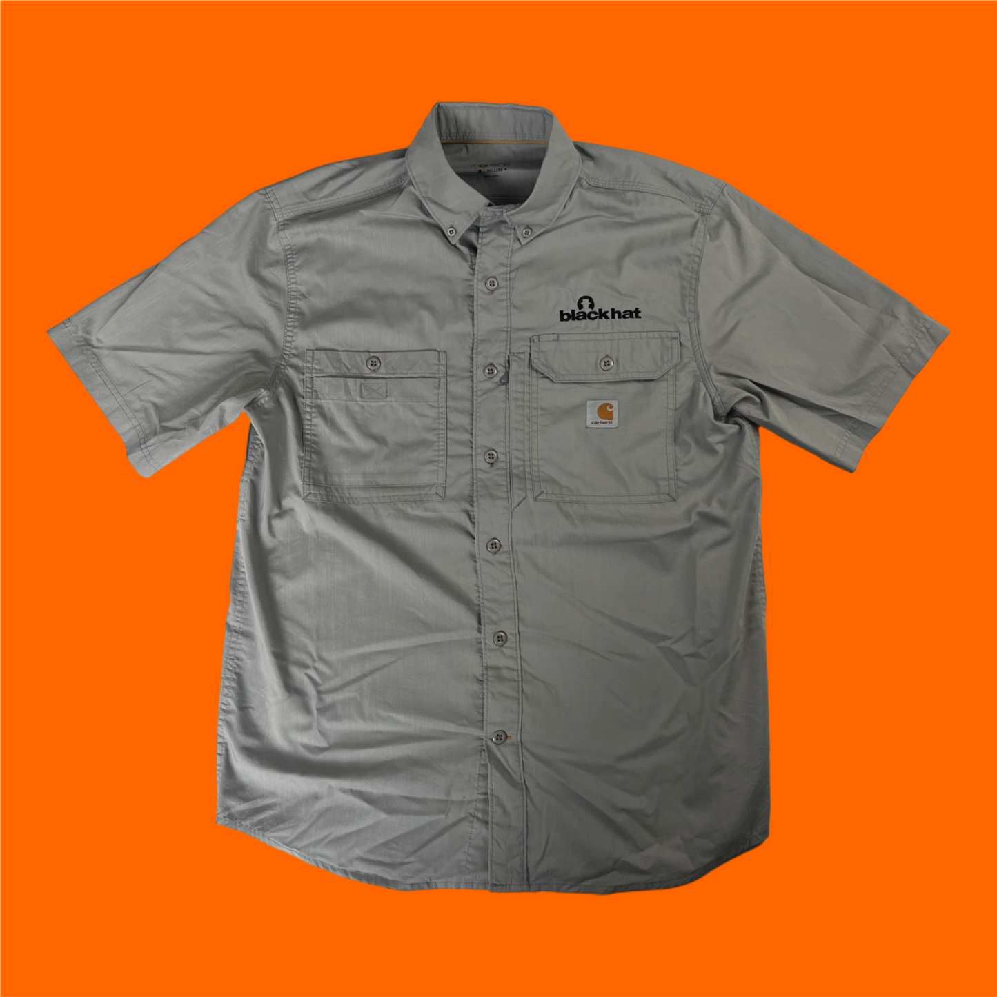 carhartt grey workwear shirt
