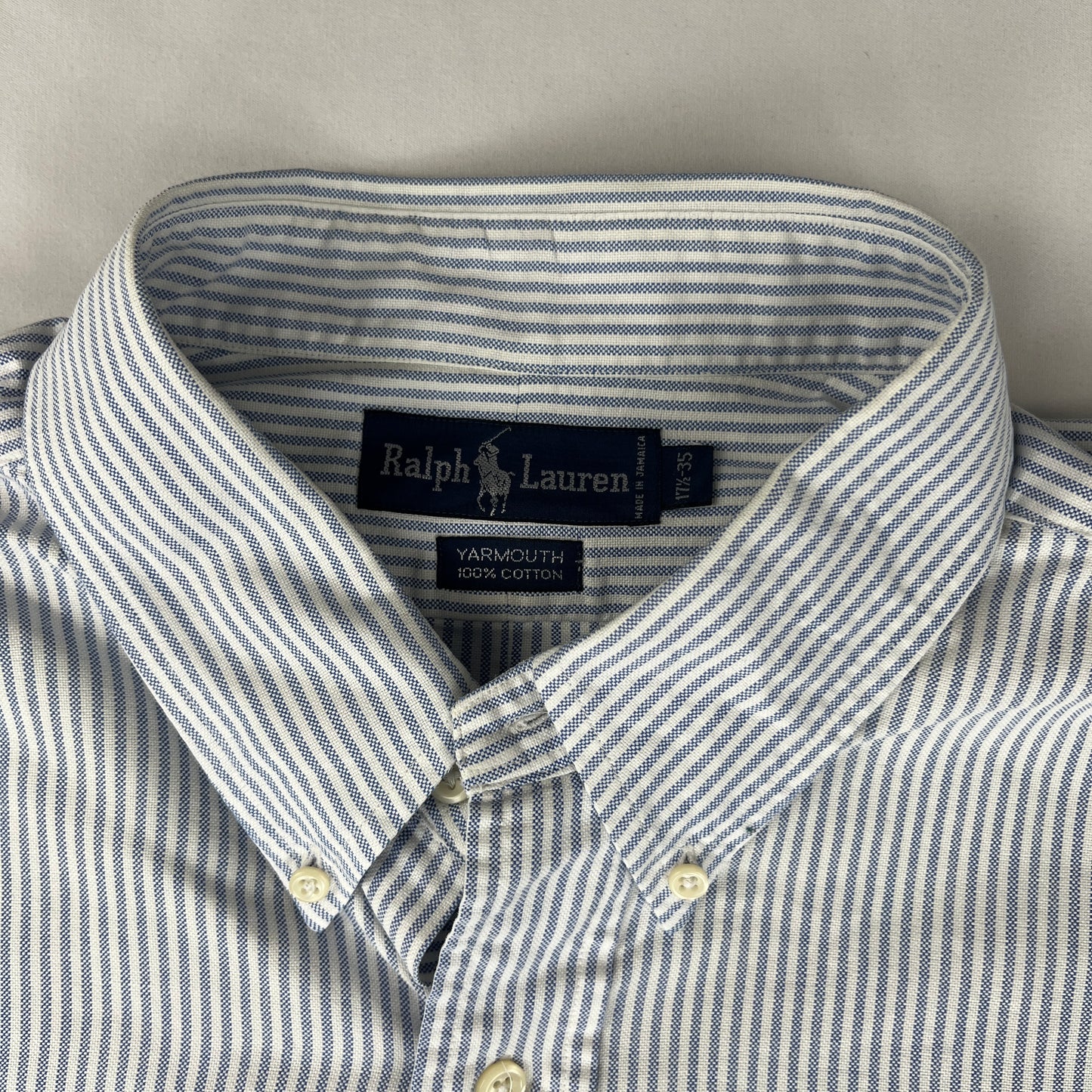 Ralph Lauren vintage striped blueshirt
