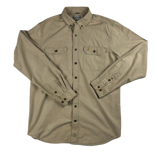 carhartt beige oversized shirt