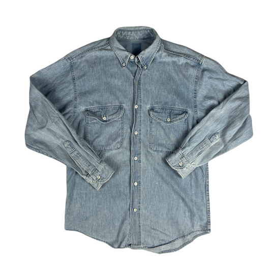 thick vintage denim shirt